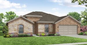 Walden II New Home Floorplan for Sale in Dallas-Fort Worth_Elevation J