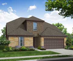 thumb_Brighton New Home Floorplan for Sale in Dallas-Fort Worth_Elevation I